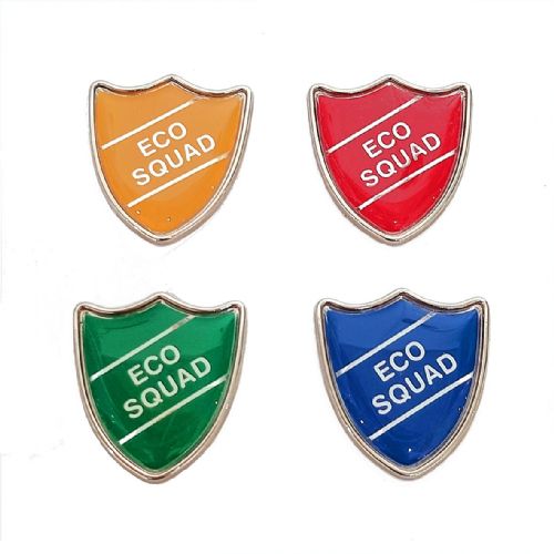 ECO SQUAD shield badge